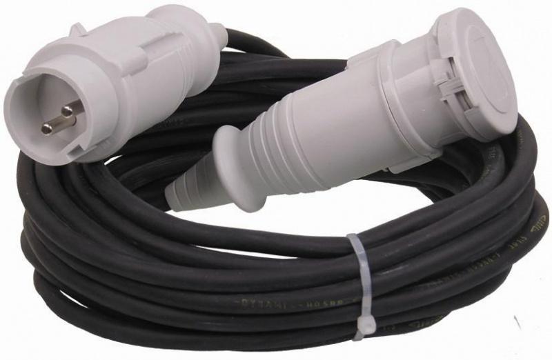 Connectra Verlengleiding CEE 42V 16A - 2P - 2x1,5mm - 10m
